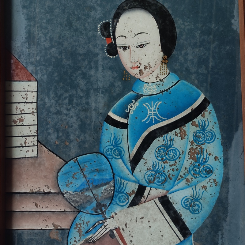 unknown artist
reverse Painting on Glass