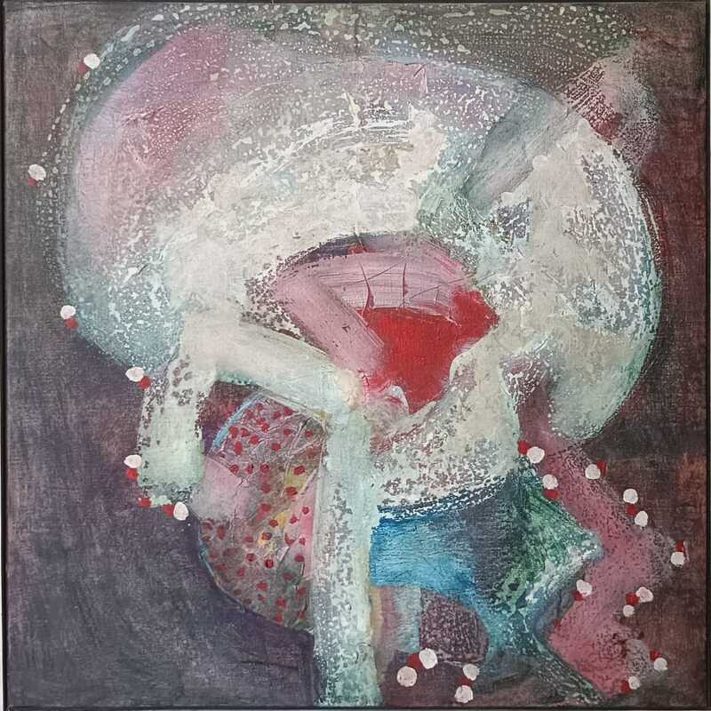 Ardiyanto Pranata - size 90 x 70 - oil on canvas - "brain wash" - 1993